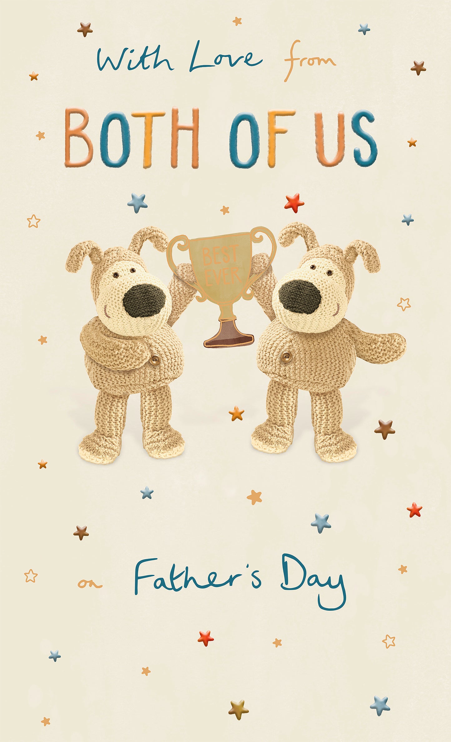 Dad From Both Cute Greeting Cards Dad From Both Cute Counter Cards