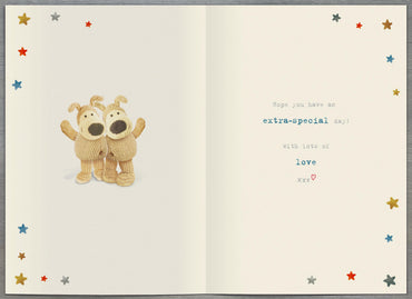 Dad From Both Cute Greeting Cards Dad From Both Cute Counter Cards