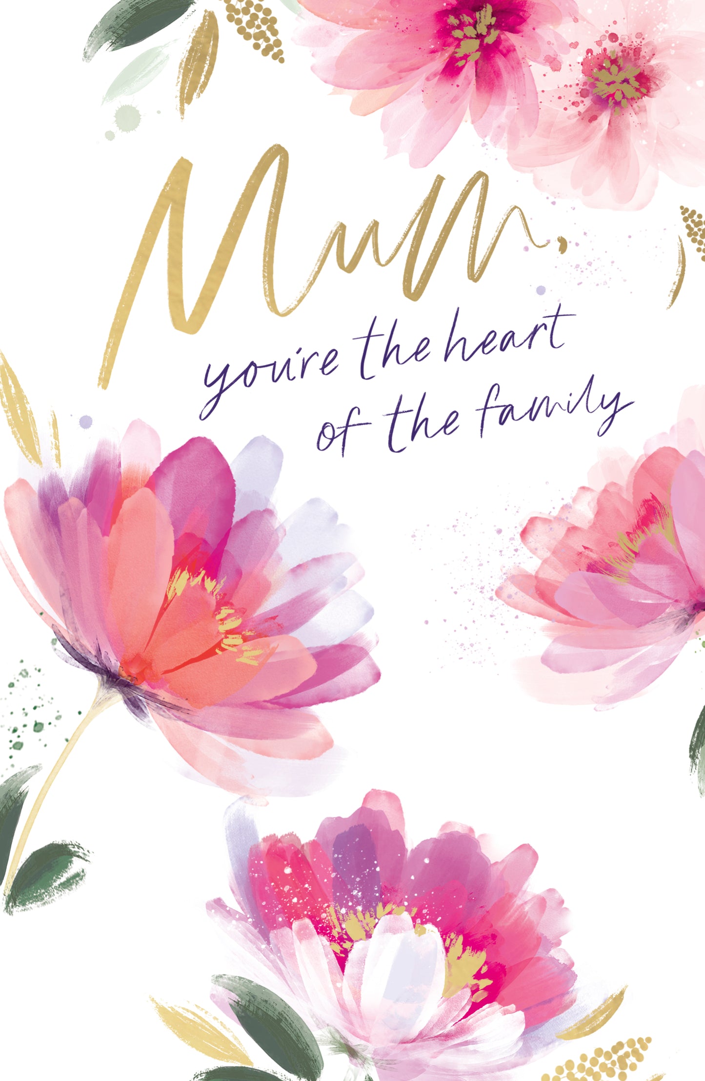 Standard Greeting Cards Mum  Gibson Core Line