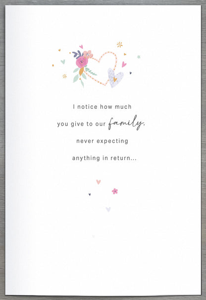 Hand Finished Greeting Cards Wife  Daydreams