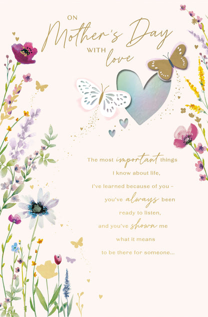 Hand Finished Greeting Cards General Wish  Gibson Core Line