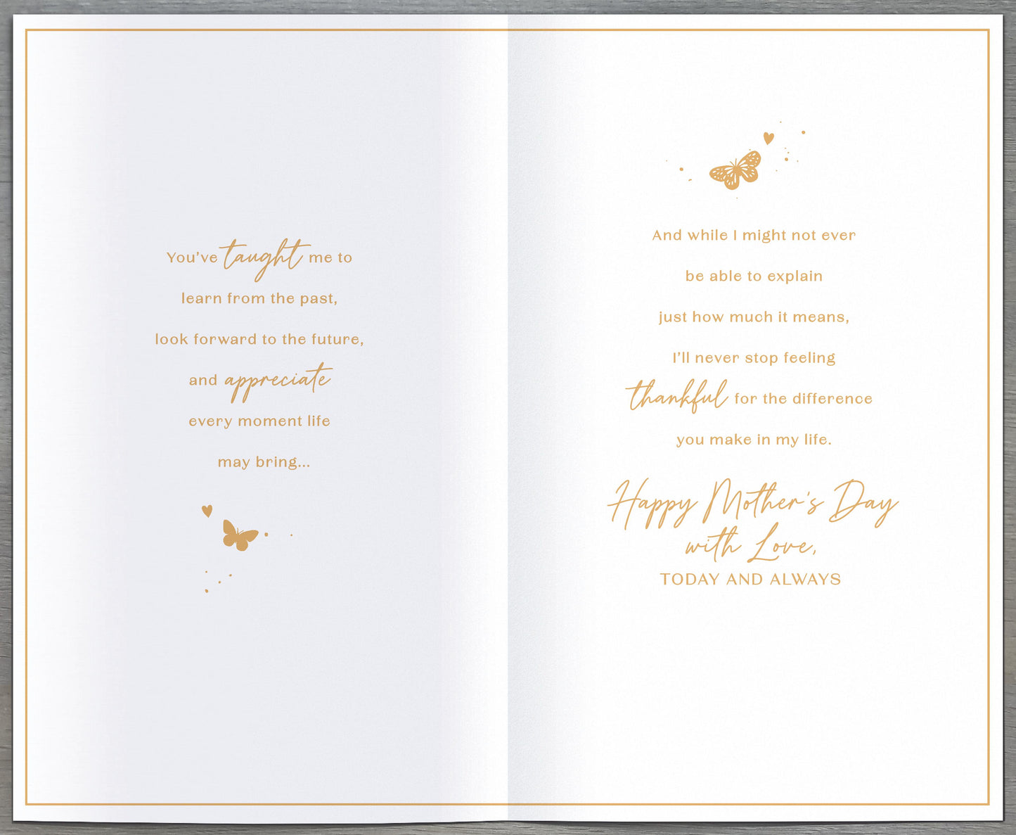 Hand Finished Greeting Cards General Wish  Gibson Core Line