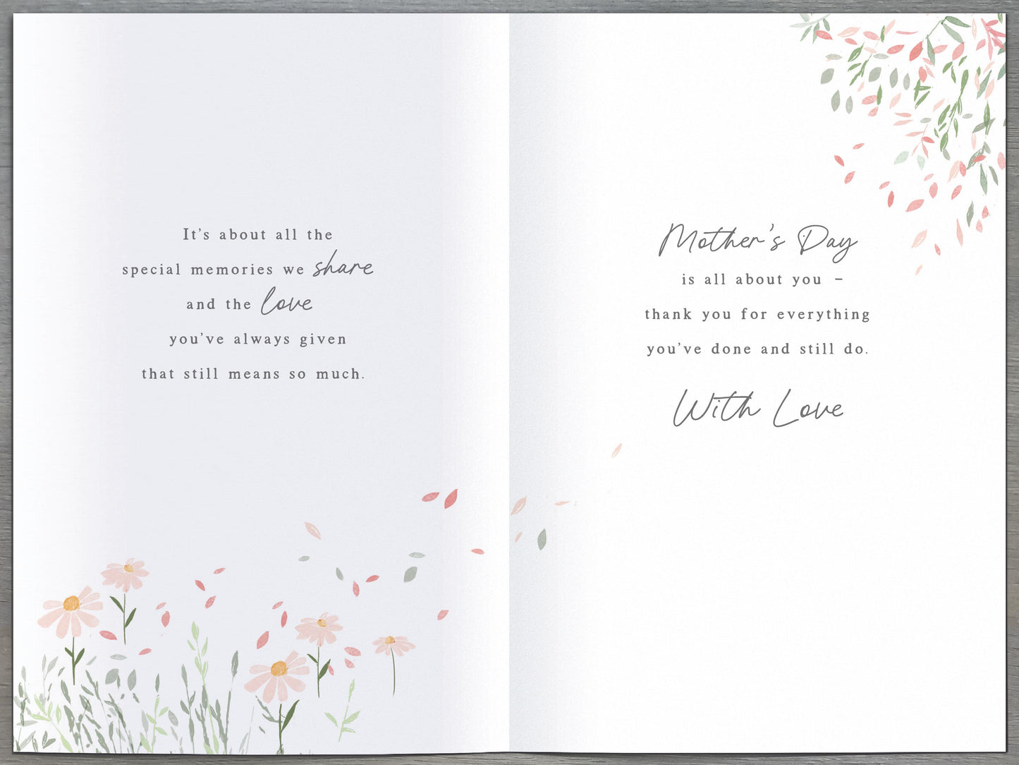 Hand Finished Greeting Cards General Wish  Gibson Core Line