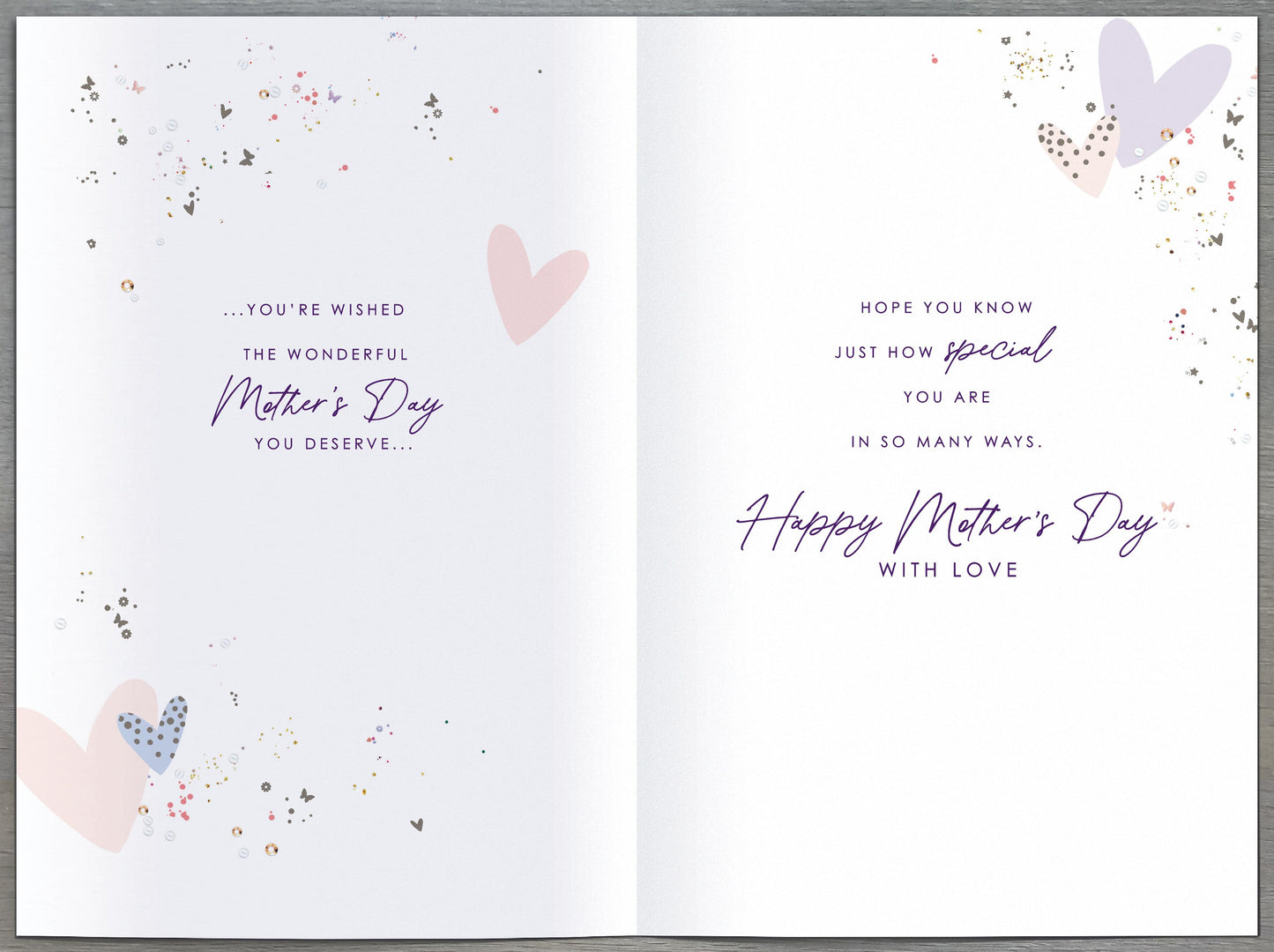 Hand Finished Greeting Cards Mum  Beautiful Ladies