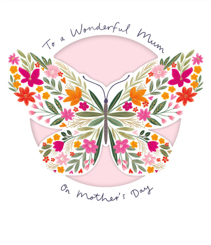 Hand Finished Greeting Cards Mum  Carlton Core Line