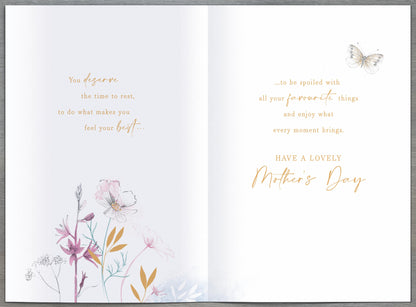 Hand Finished Greeting Cards Mum  Gibson Core Line
