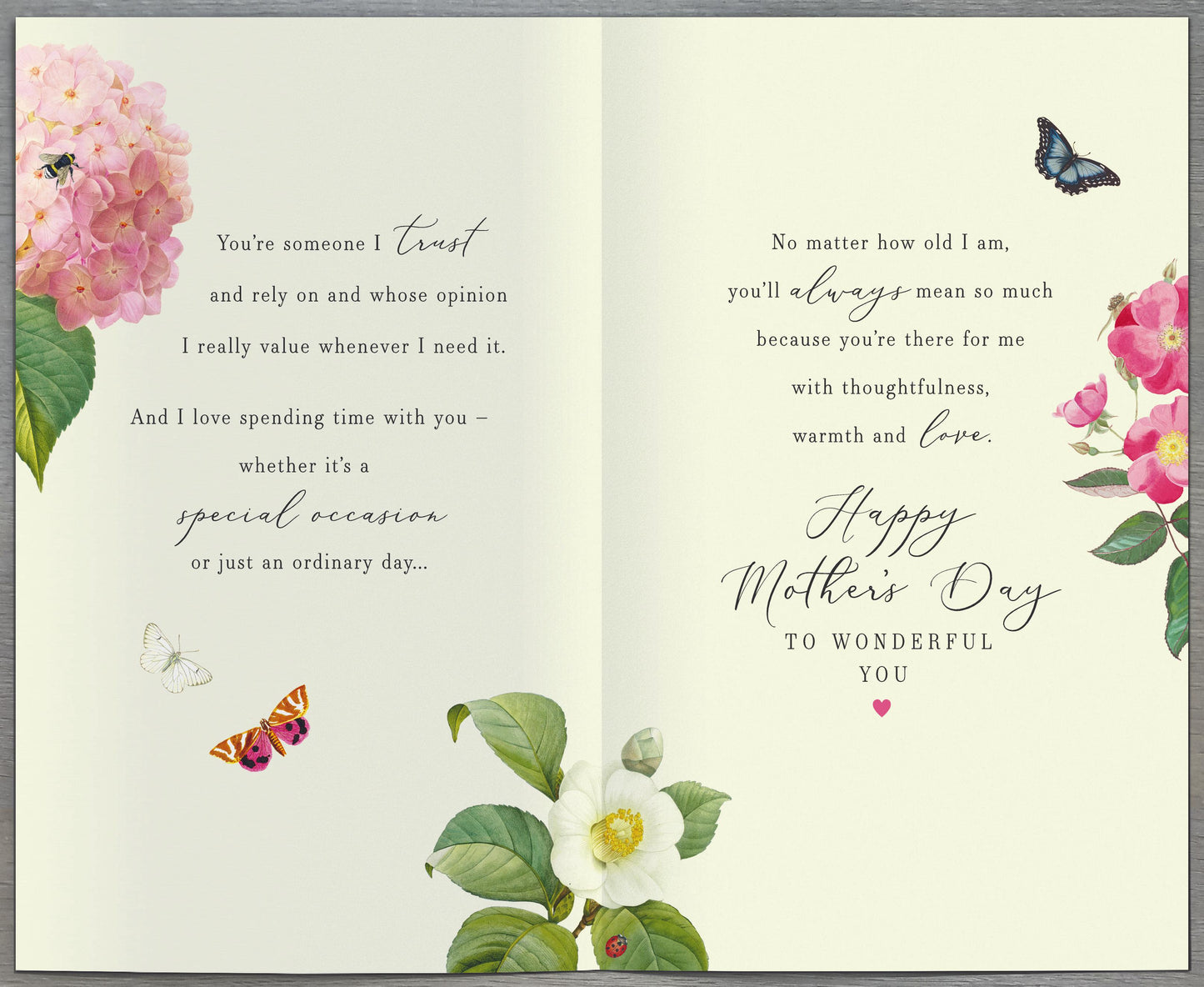 Hand Finished Greeting Cards Mum  Royal Horticultural Society