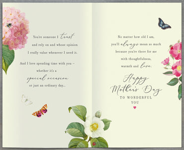 Hand Finished Greeting Cards Mum  Royal Horticultural Society