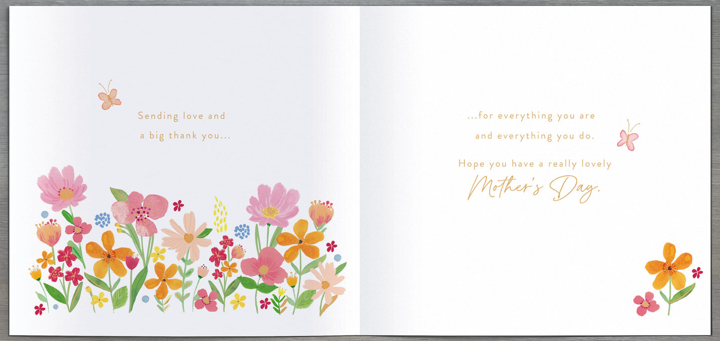 Hand Finished Greeting Cards Mum From Both  Carlton Core Line
