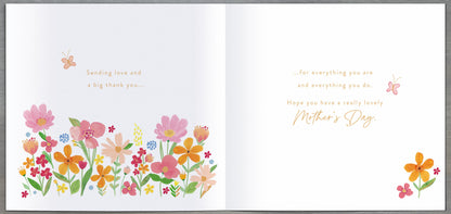 Hand Finished Greeting Cards Mum From Both  Carlton Core Line