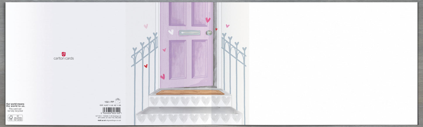 Hand Finished Greeting Cards Mum  Carlton Core Line