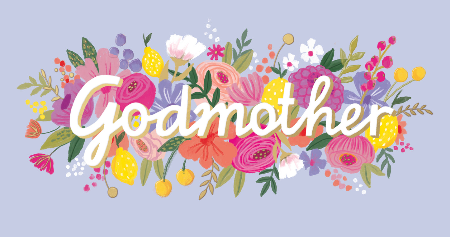 Standard Greeting Cards Godmother  Carlton Core Line