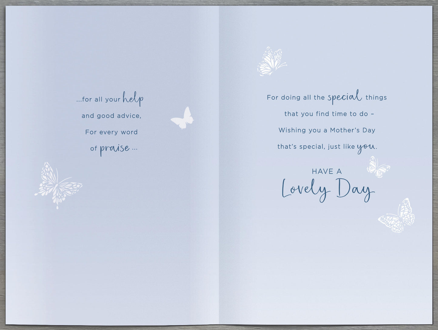 Hand Finished Greeting Cards General Wish  Gibson Core Line