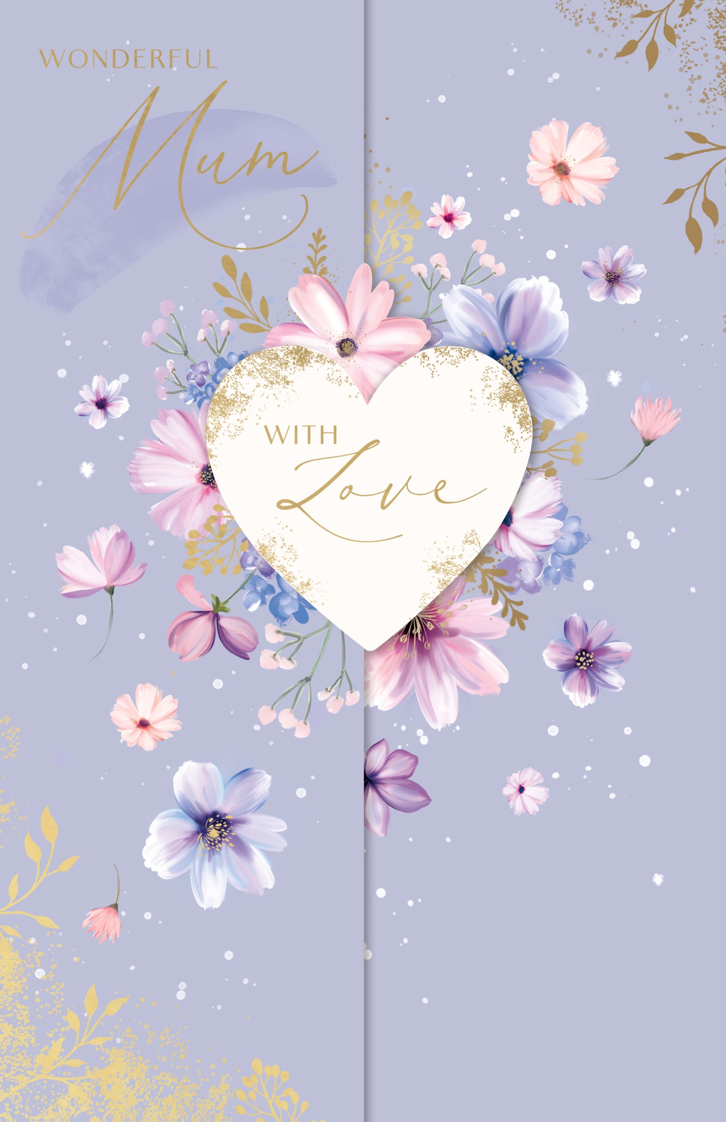 Hand Finished Greeting Cards Mum  Gibson Core Line
