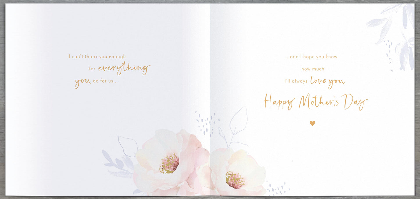 Hand Finished Greeting Cards Wife  Gibson Core Line