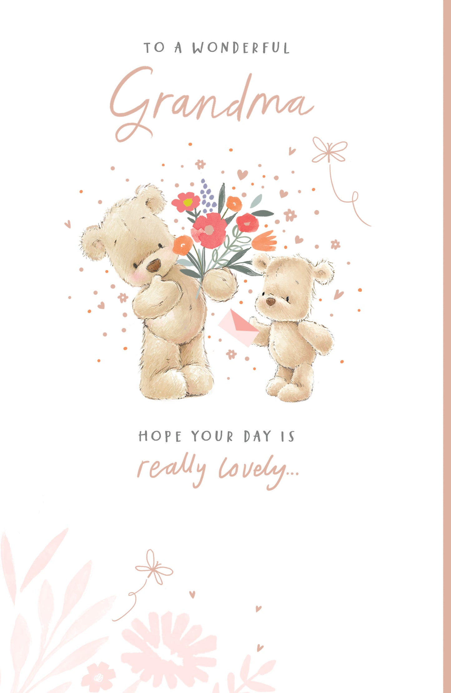 Standard Greeting Cards Grandma Cute Nutmeg