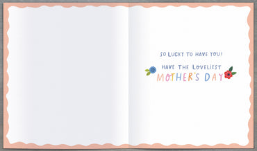 Standard Greeting Cards Mum From Son  Carlton Core Line