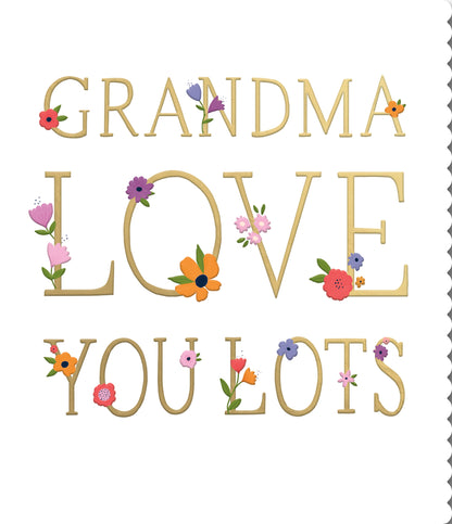 Clasp Greeting Cards Grandma  Signature Wild Valley
