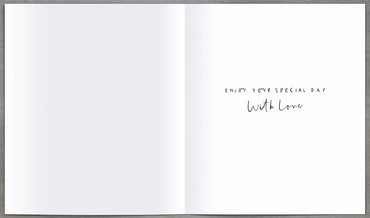 Clasp Greeting Cards General Wish  Signature Summer Haze