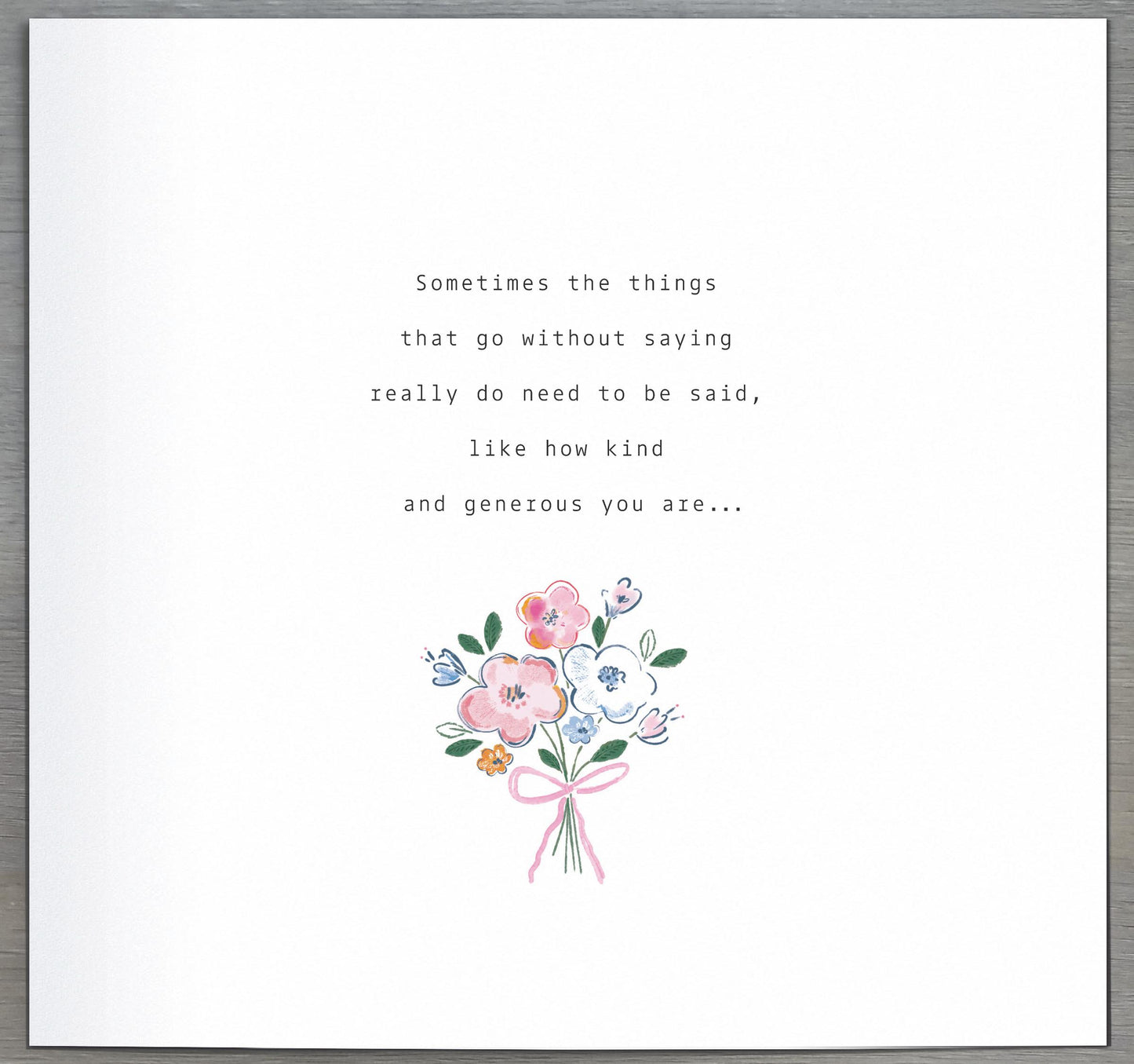 Hand Finished Greeting Cards General Wish  Carlton Core Line