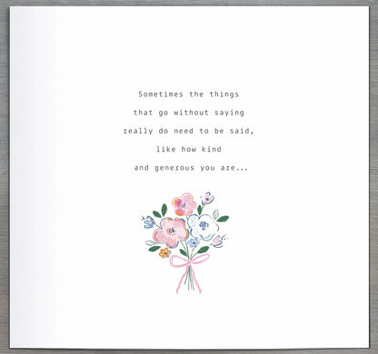 Hand Finished Greeting Cards General Wish  Carlton Core Line