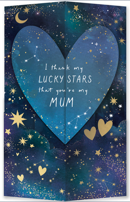 Hand Finished Greeting Cards Mum  Carlton Core Line
