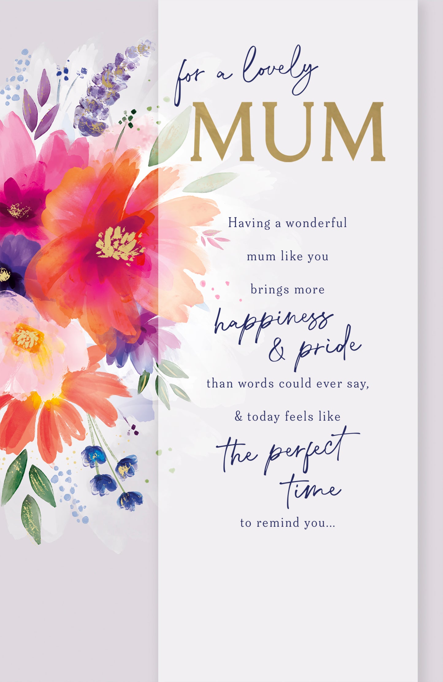 Hand Finished Greeting Cards Mum  Neroli