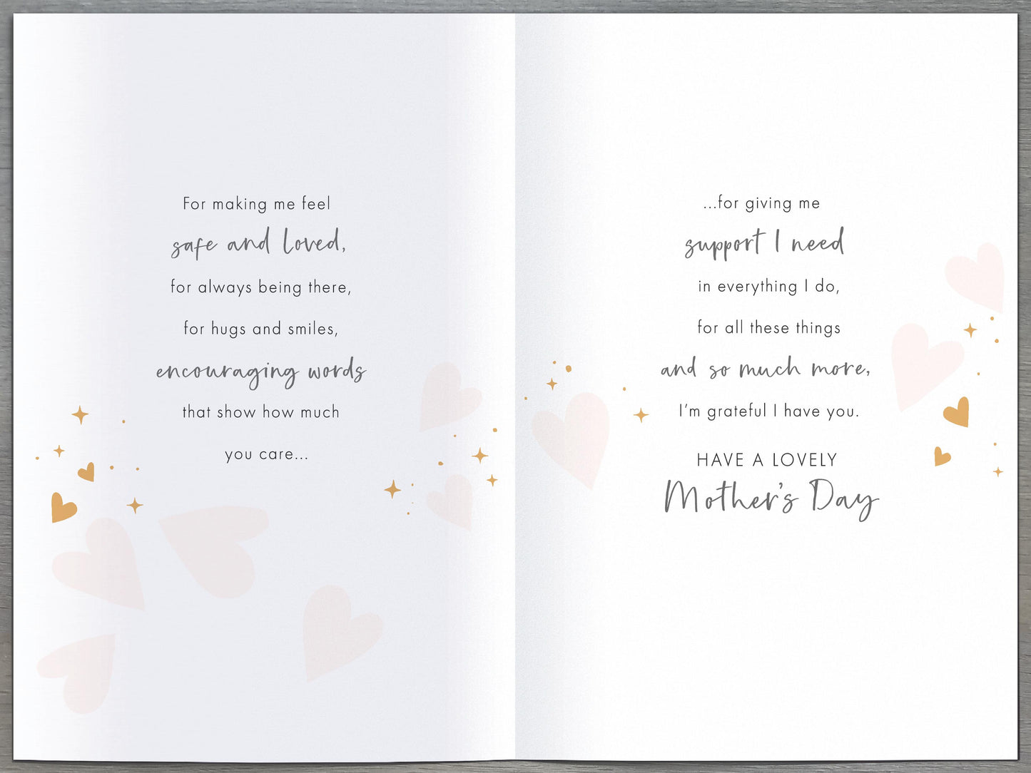 Hand Finished Greeting Cards Mum From Daughter  Carlton Core Line
