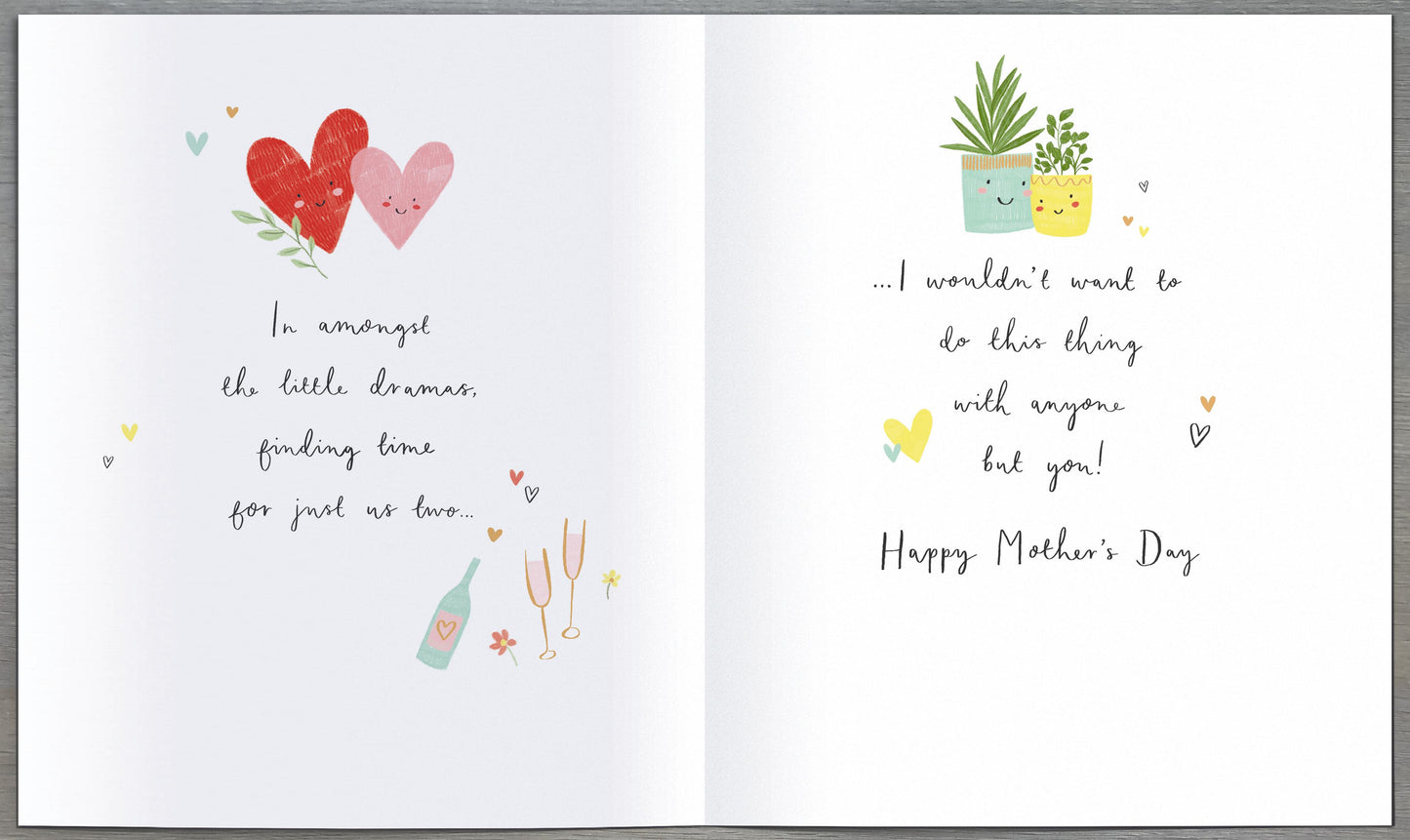 Hand Finished Greeting Cards Wife  Amuslings
