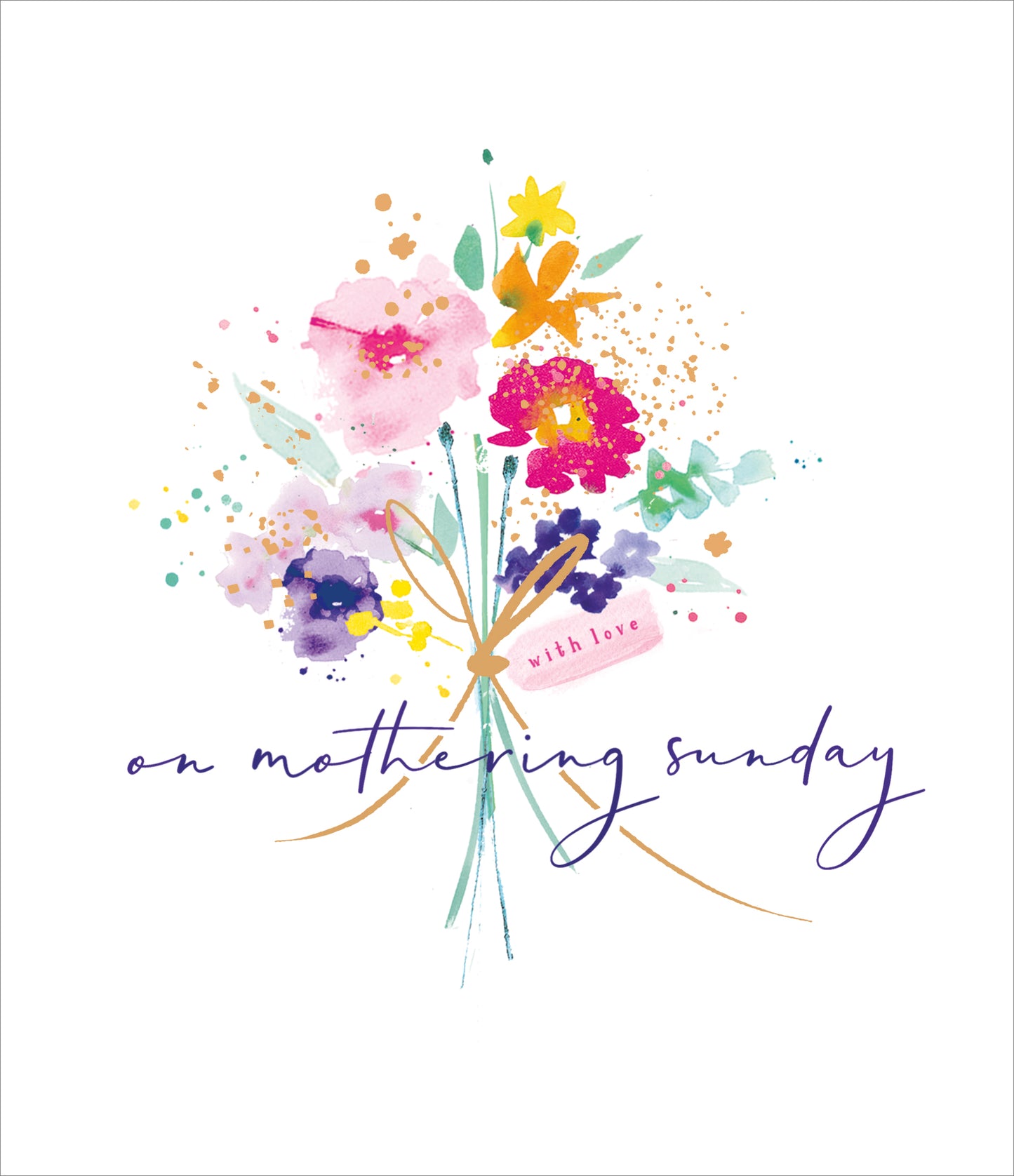 Clasp Greeting Cards General Wish Mothering Sunday  Signature Hello Lovely
