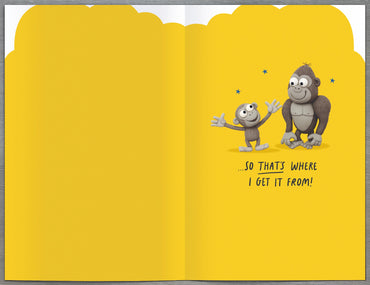 Dad From Son Hum Greeting Cards Dad From Son Hum Counter Cards