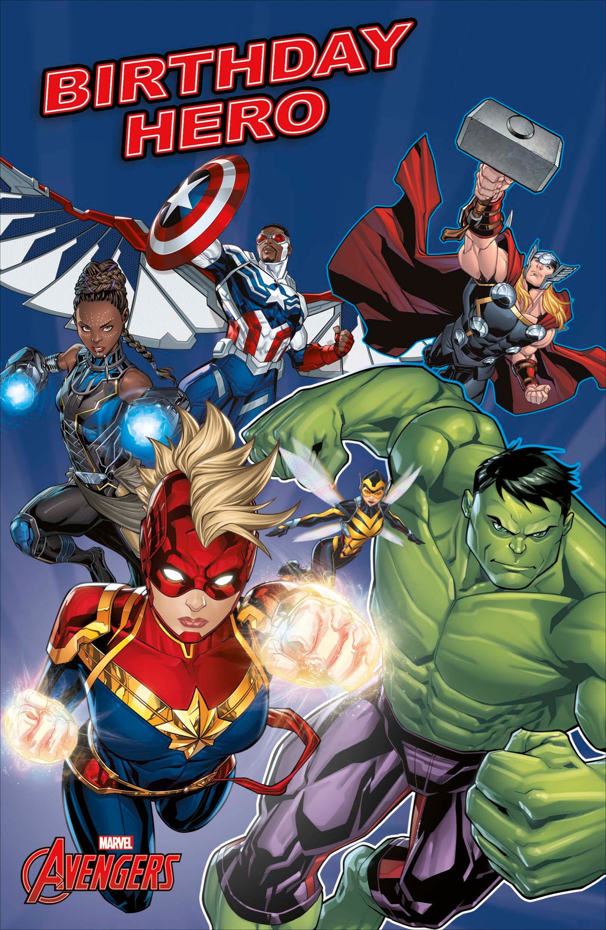 Standard Greeting Cards Birthday Boy Juvenile Disney Avengers