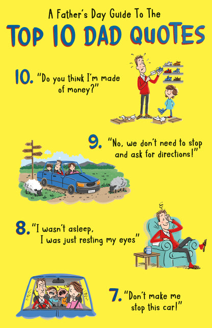 Dad Hum Greeting Cards Dad Hum Counter Cards