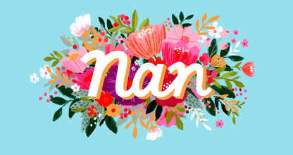 Standard Greeting Cards Birthday Nan  Fleur