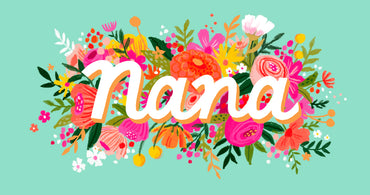 Standard Greeting Cards Birthday Nana  Fleur