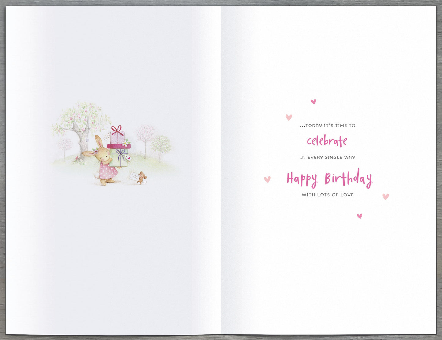 Standard Greeting Cards Birthday Granddaughter Cute Cotton Tales