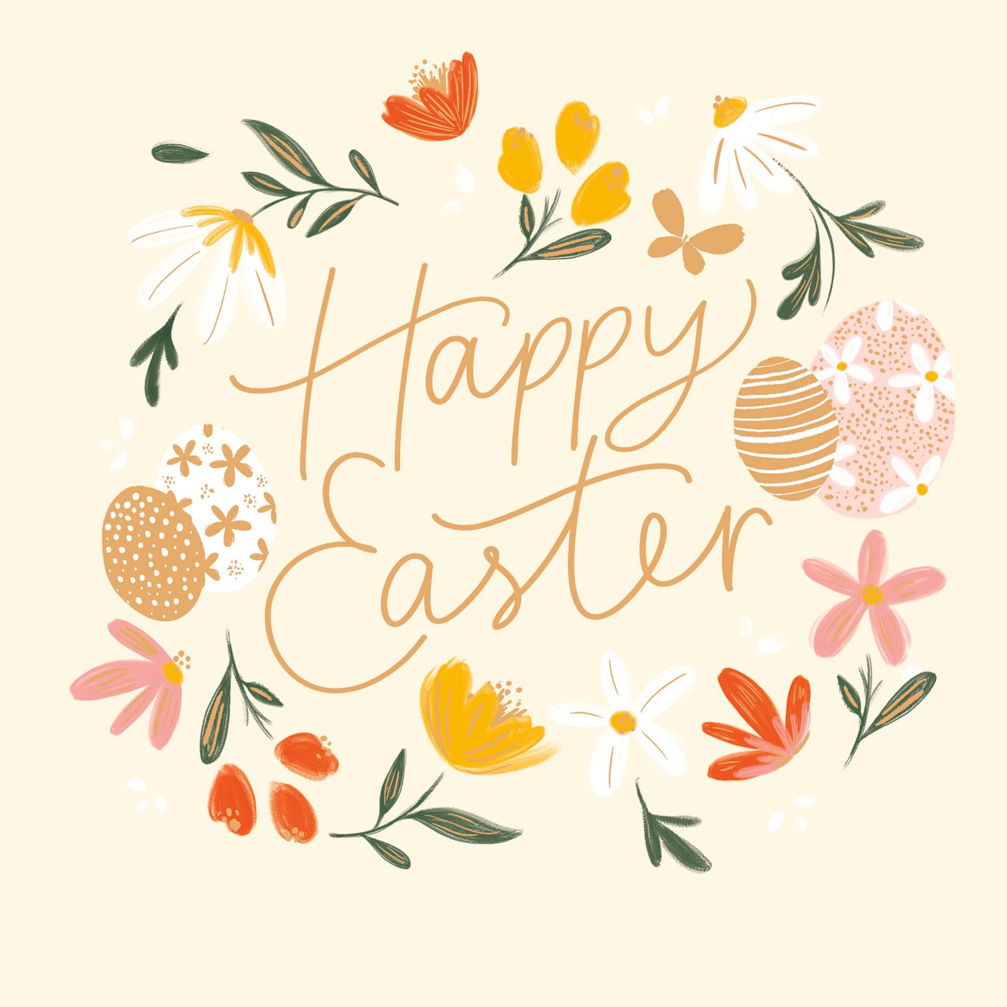 Clasp Greeting Cards Easter General  Signature Spring Haze