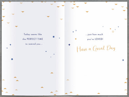 Dad From Both Conv Greeting Cards Dad From Both Conv Counter Cards