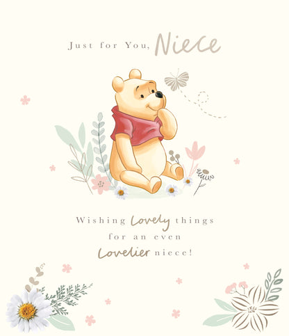 Standard Greeting Cards Birthday Niece Juvenile Disney WTP The Smallest Things