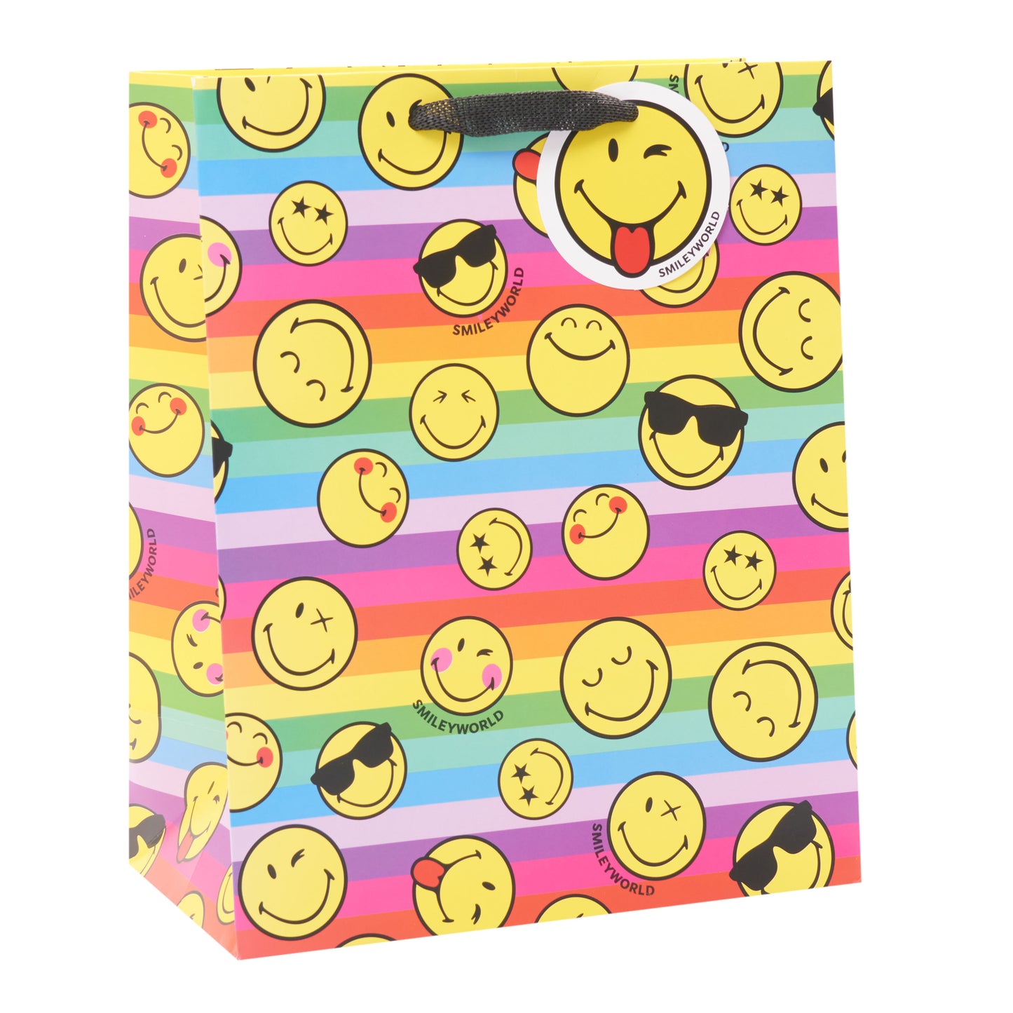 Gift Bag Large Portrait Greeting Cards Open Blank Smiley