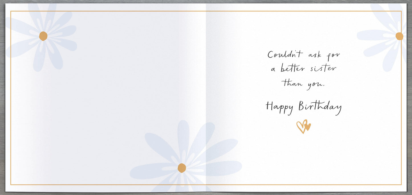 Standard Greeting Cards Birthday Sister  Carlton Core Line