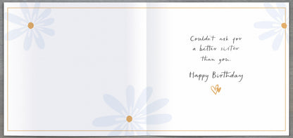 Standard Greeting Cards Birthday Sister  Carlton Core Line