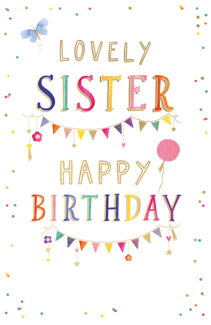 Standard Greeting Cards Birthday Sister  Gibson Core Line