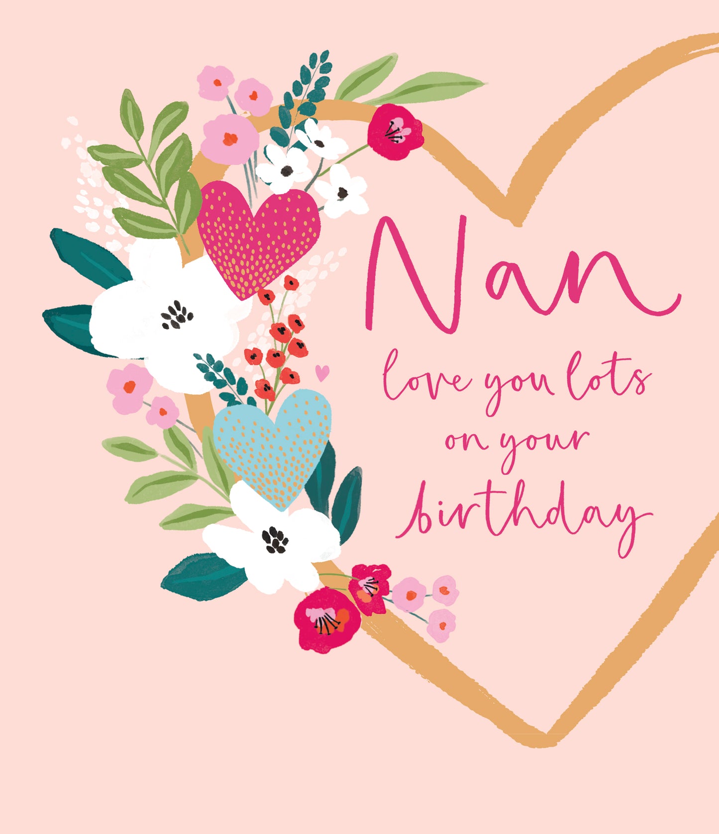 Standard Greeting Cards Birthday Nan  Carlton Core Line