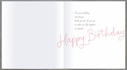 Standard Greeting Cards Birthday Partner  Loop the Loop