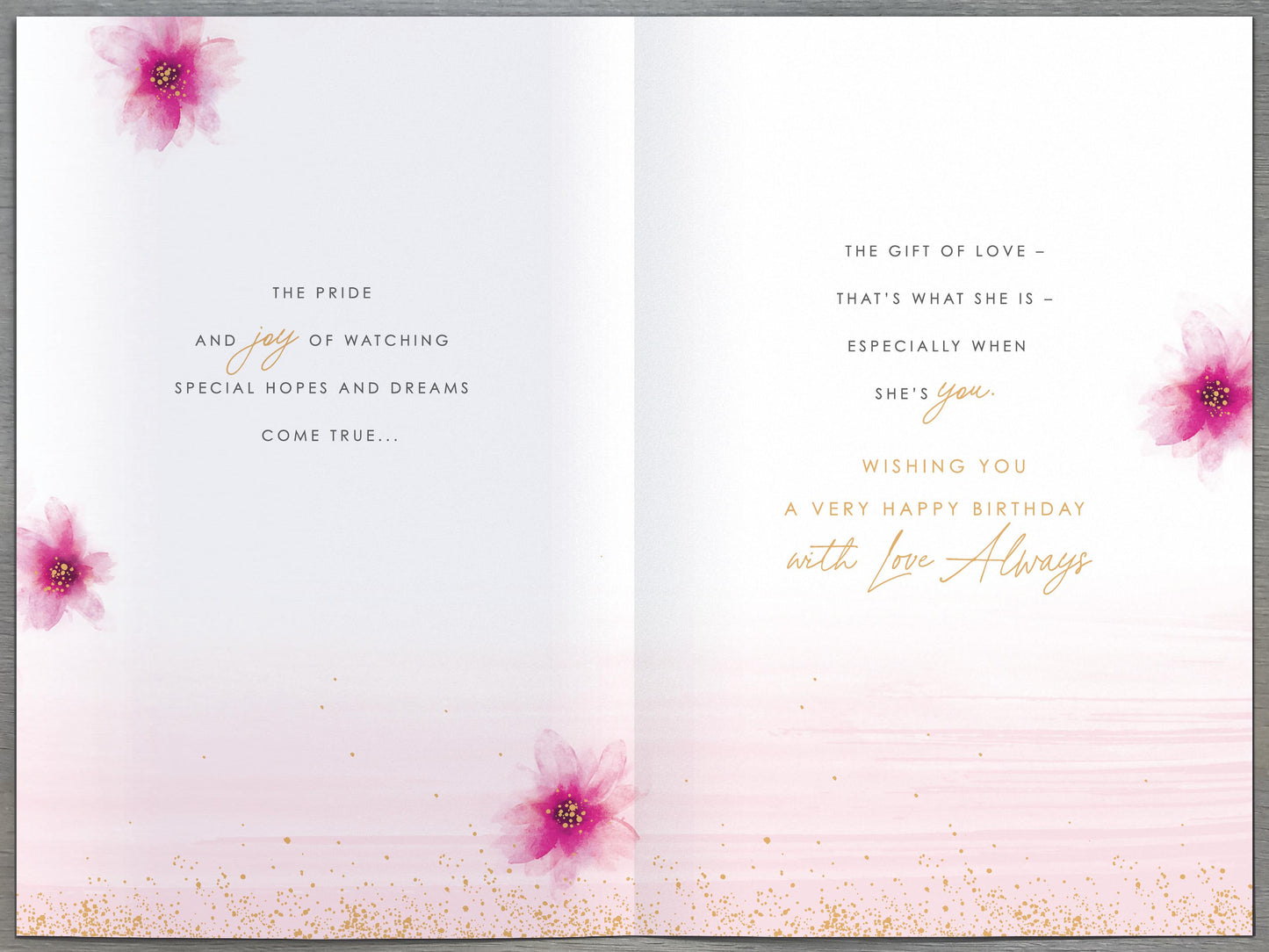 Standard Greeting Cards Birthday Granddaughter  Beautiful Ladies