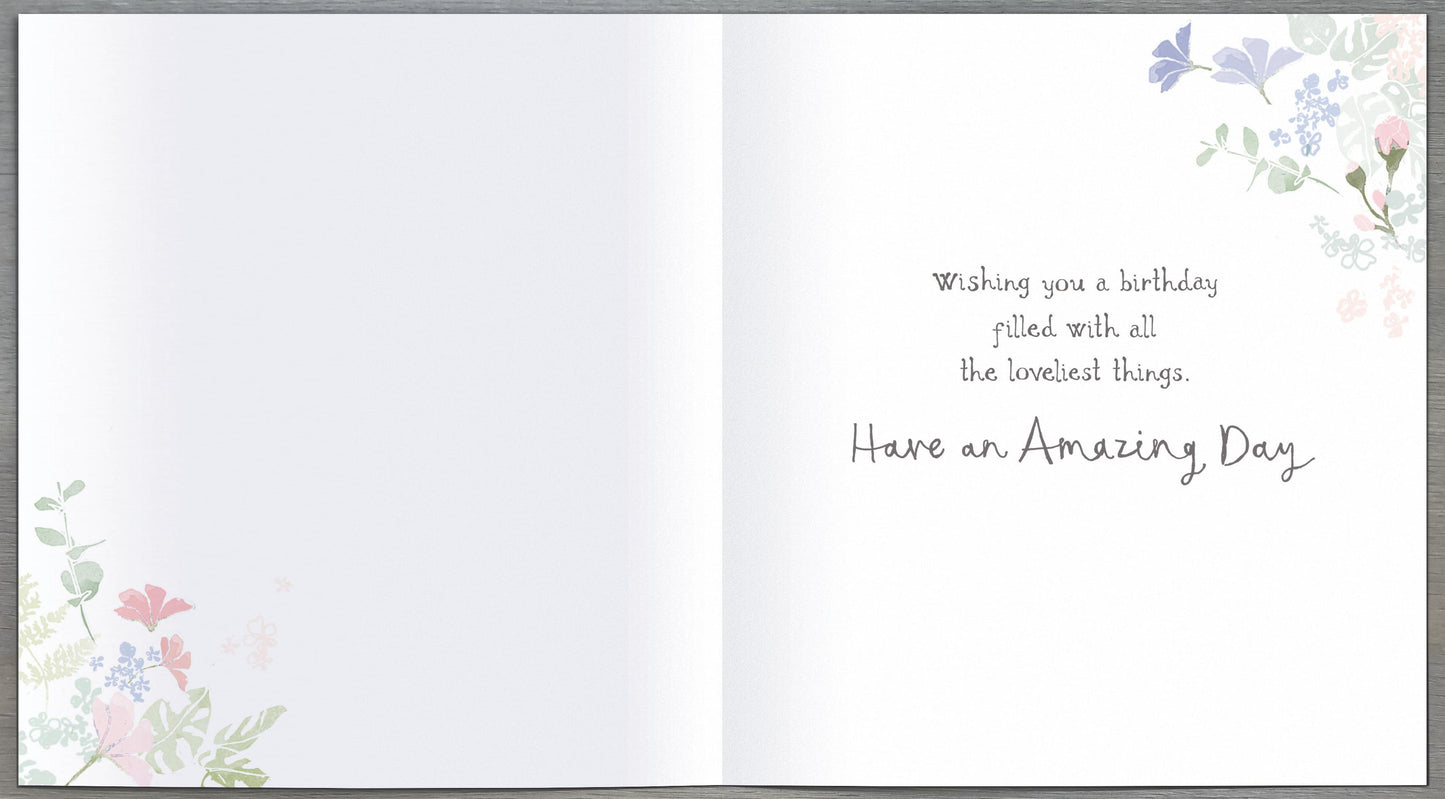 Standard Greeting Cards Birthday Mum  Carlton Core Line