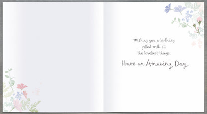 Standard Greeting Cards Birthday Mum  Carlton Core Line