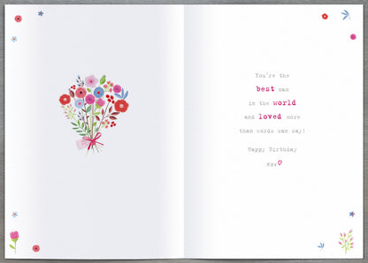 Standard Greeting Cards Birthday Mam Cute Boofle