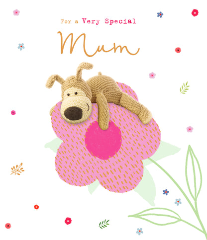 Standard Greeting Cards Birthday Mum Cute Boofle